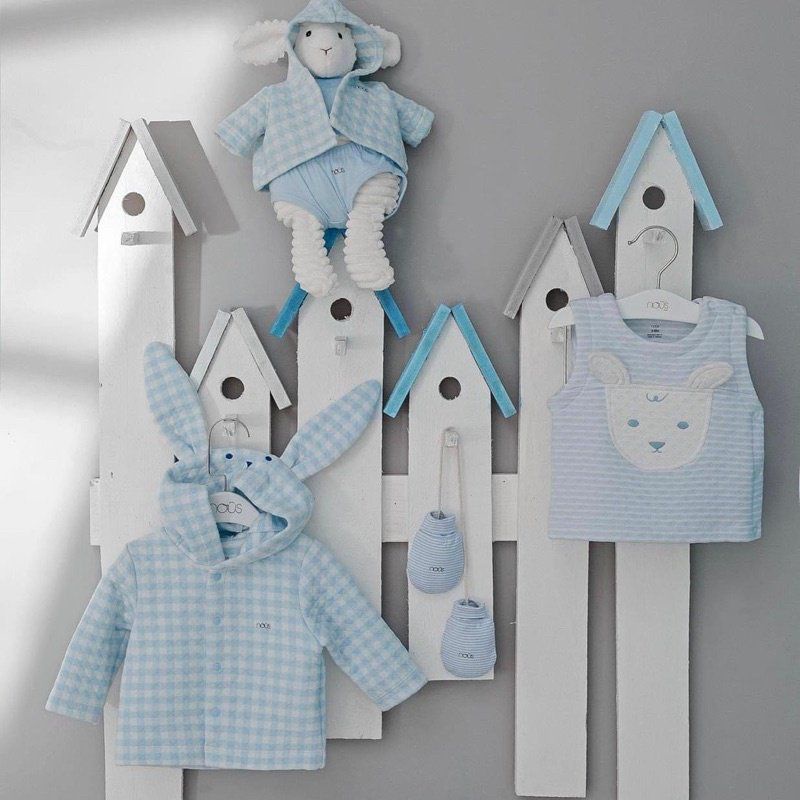 Aó Ghi lê hình cừu Nous cho bé size từ 3-6m đến 18-24m