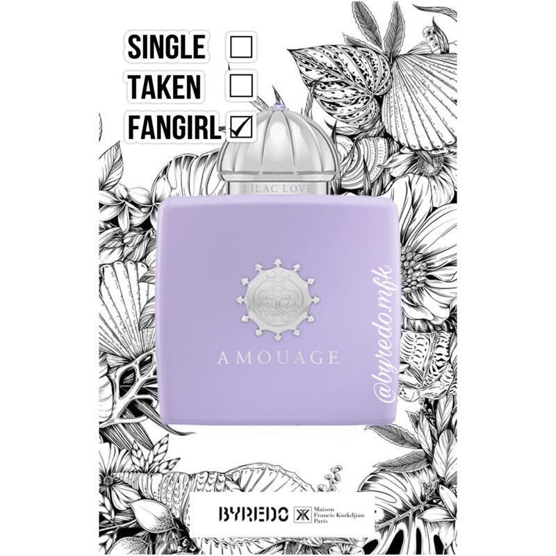 Mẫu thử nước hoa chính hãnh Amouage Lilac Love 10ml/20ml