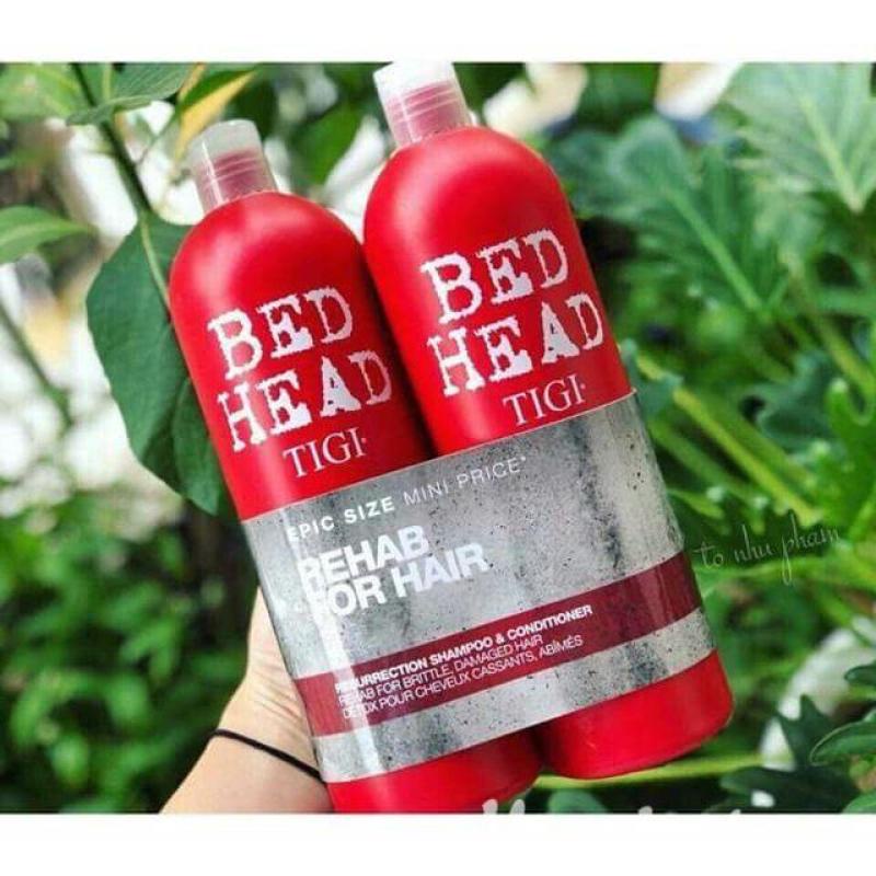 Dầu Gội TIGI Đỏ, Dầu Gội TIGI BED HEAD Phục Hồi Cấp Độ 3 (gội + Xả) [HOÀN TIỀN 100% NẾU KHÔNG PHẢI CHÍNH HÃNG]