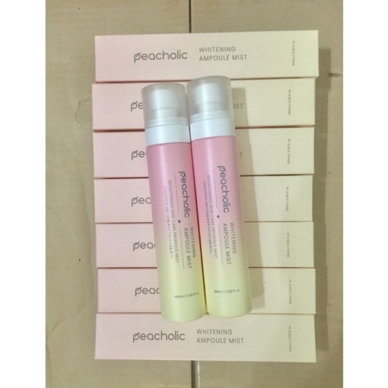 XỊT KHOÁNG TRẮNG DA CĂNG BÓNG PEACHOLIC