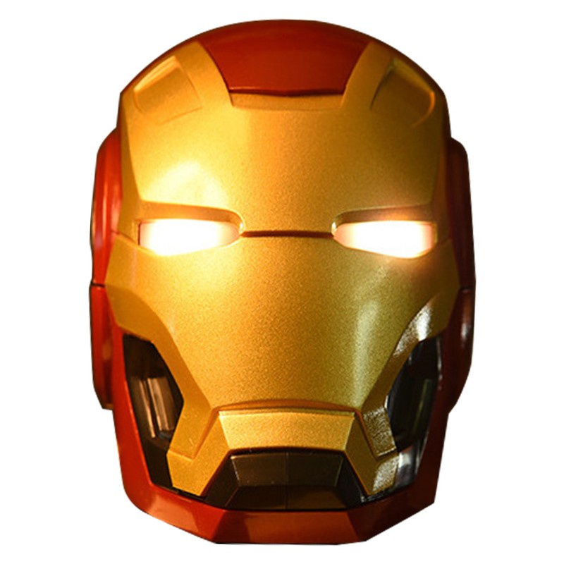 Loa Bluetooth Không Dây Hình Người Nhện / Người Sắt / Bumblebee Hoạt Hình Kèm Hộp Tf Fm