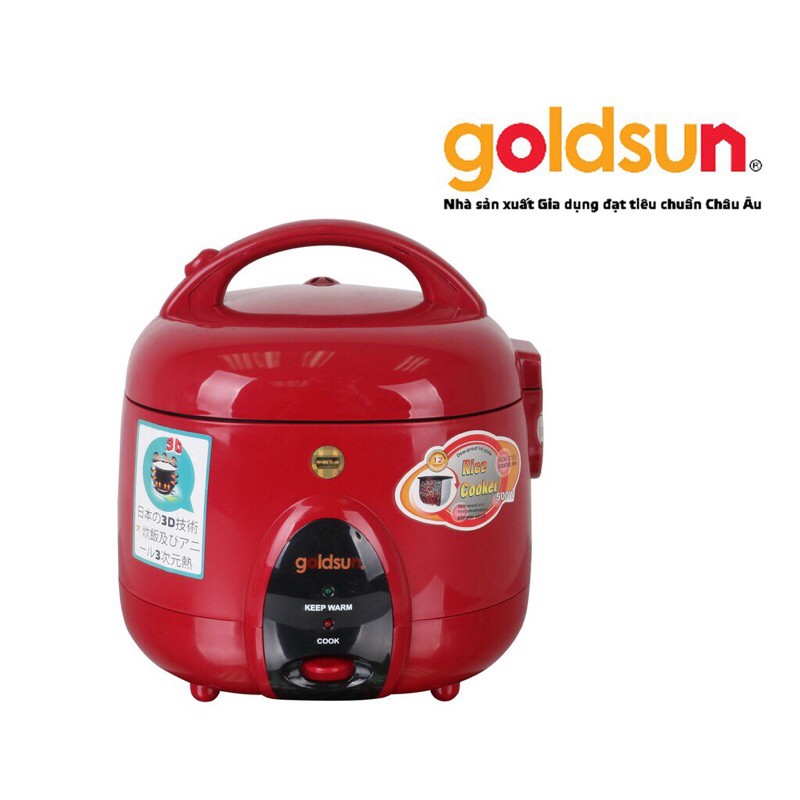 Nồi cơm điện Goldsun nắp Gài 3D 1,5 lít ARC-G150GP