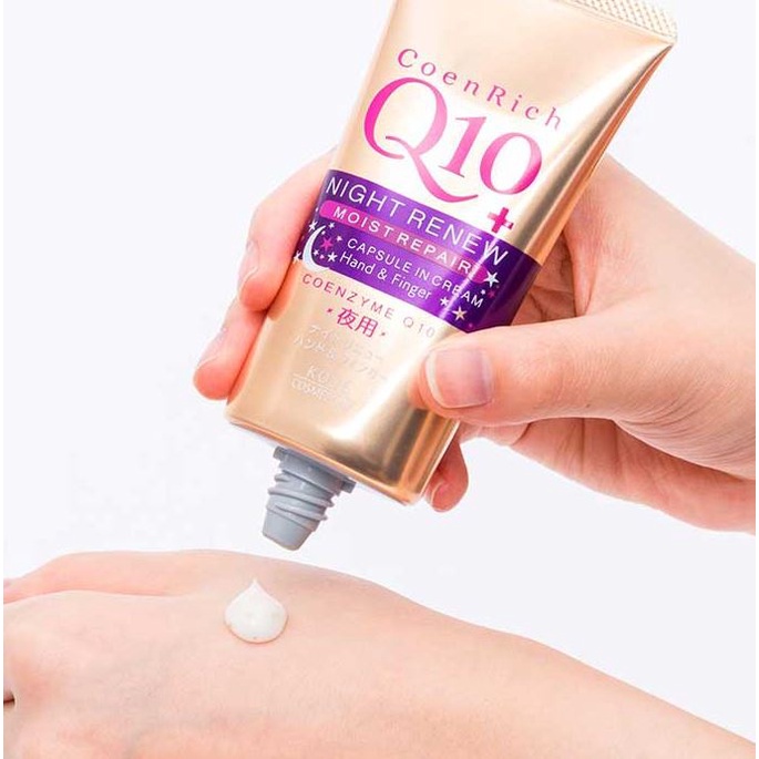 Kem Dưỡng Da Tay Q10 Mềm Mịn Kose Hand Cream Nhật Bản - Tuýp 80g