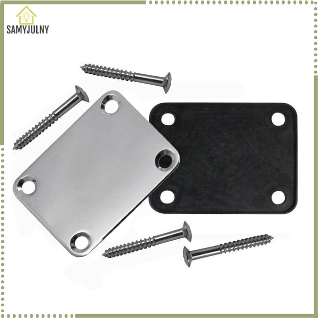 Tấm Đệm Cổ Famy Bằng Hợp Kim Kèm 4 Ốc Vít Thay Thế Cho Đàn Guitar Điện