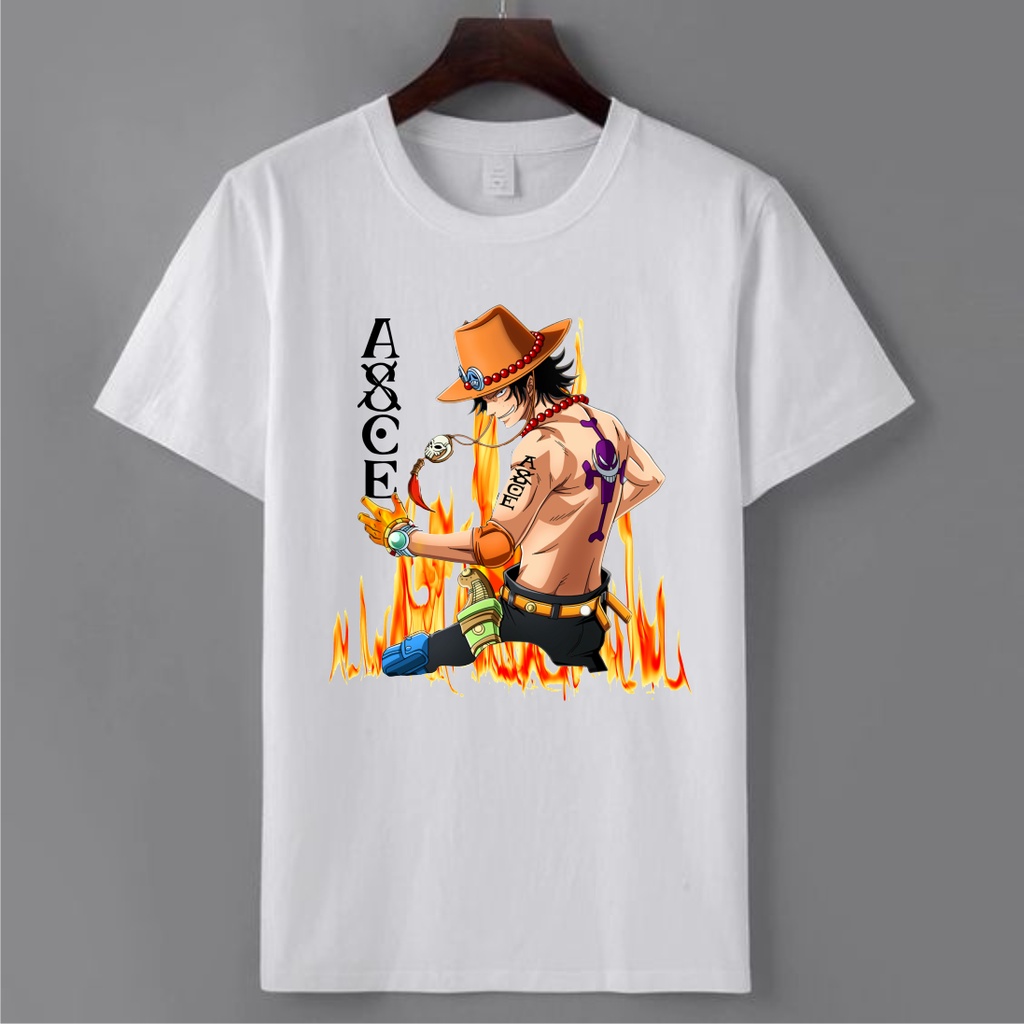 Áo Thun Ace Hỏa Quyền Cực Đẹp - ONE PIECE