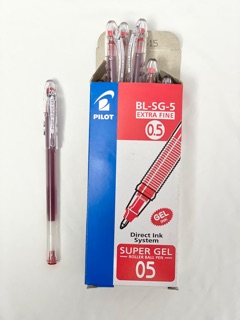 BÚT GEL PILOT SUPER GEL 0.5mm (JAPAN)