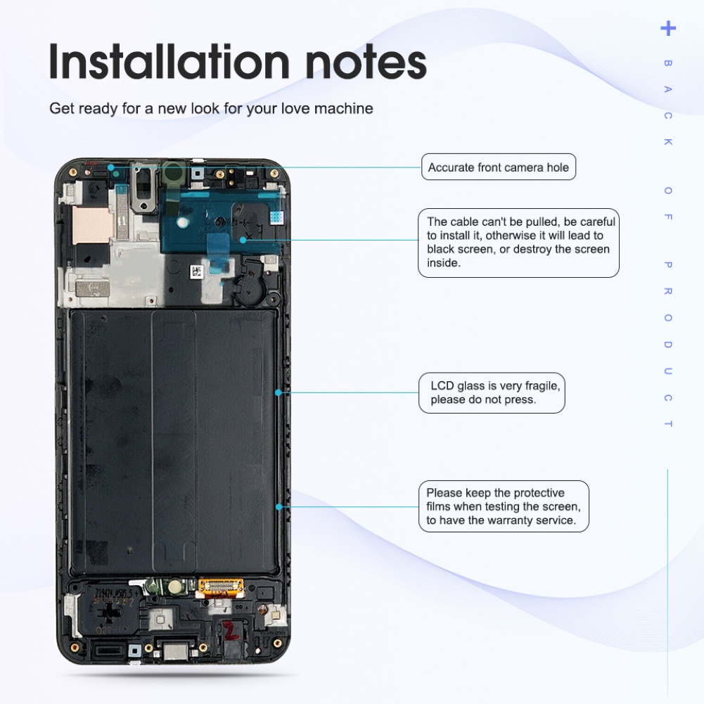 Màn Hình Cảm Ứng Kỹ Thuật Số Cho Samsung Galaxy A50 2019 A505F / Ds A505F