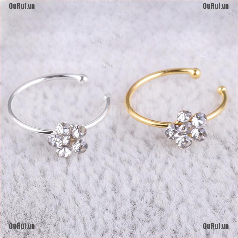 Khuyên Mũi Hình Bông Hoa Dễ Thương