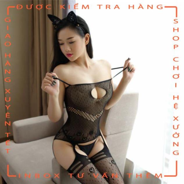 Đồ ngủ lưới gợi cảm - Cosplay liền thân đồ ngủ xuyên thấu  - hot tiktok | BigBuy360 - bigbuy360.vn