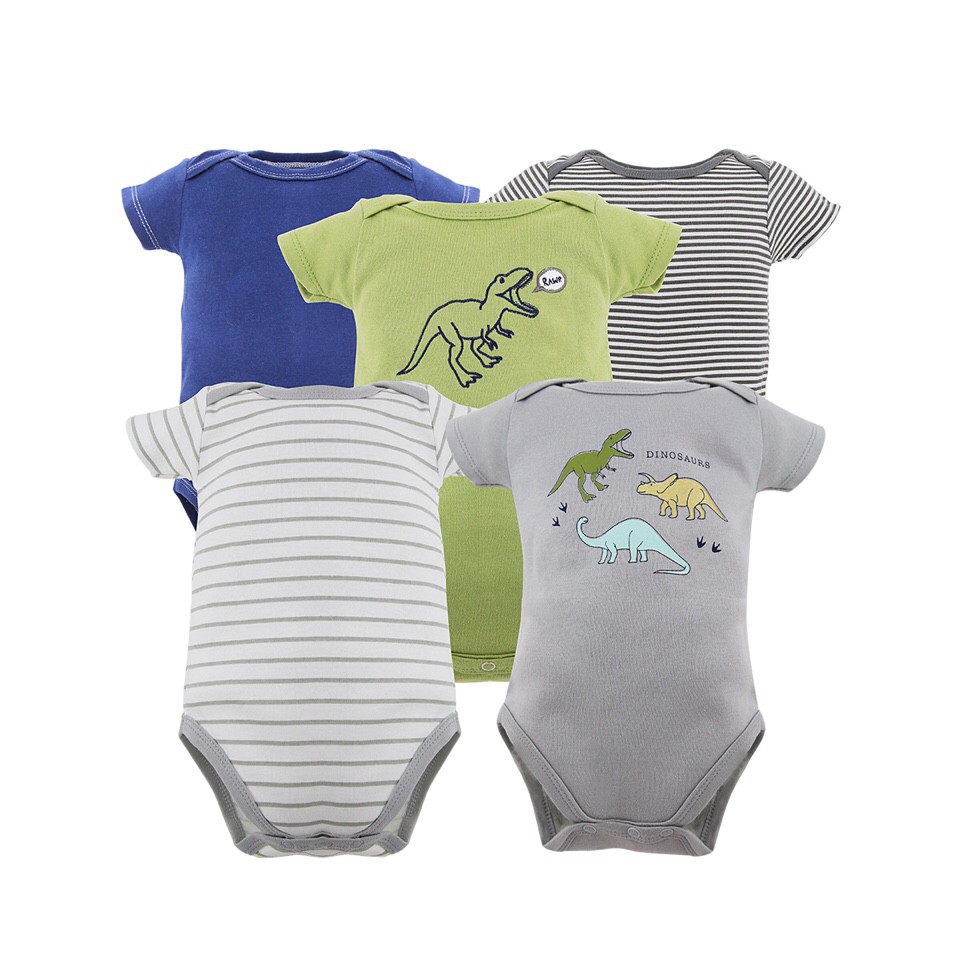 Set 5 bodysuit cộc tay nhiều mẫu cực xinh | BigBuy360 - bigbuy360.vn