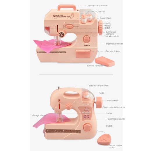 Đồ Chơi Máy May Điện Tử Mini Dễ Thương Tương Tác Giữa Cha Mẹ Và Bé