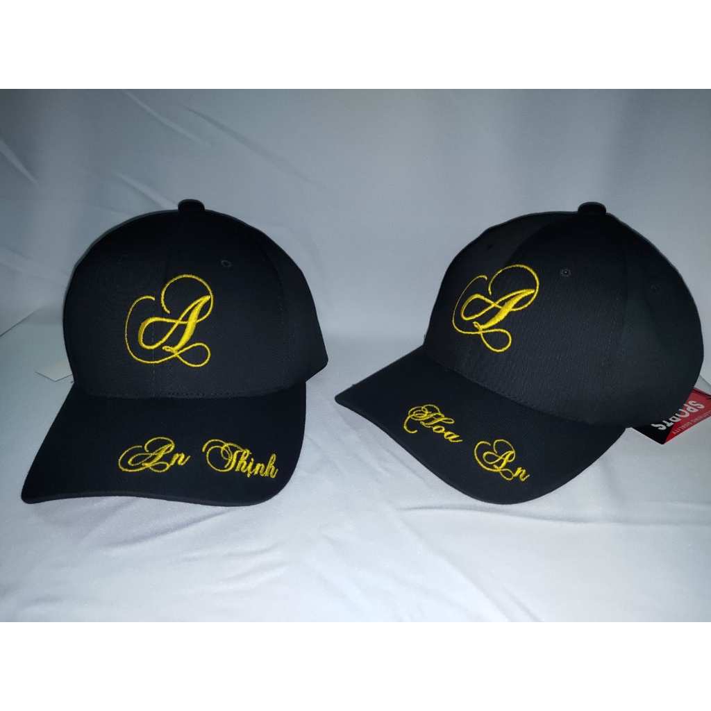 Nón Lưỡi Trai Nam Nữ Thêu Logo Theo Yêu Cầu Phong Cách Cá Tính