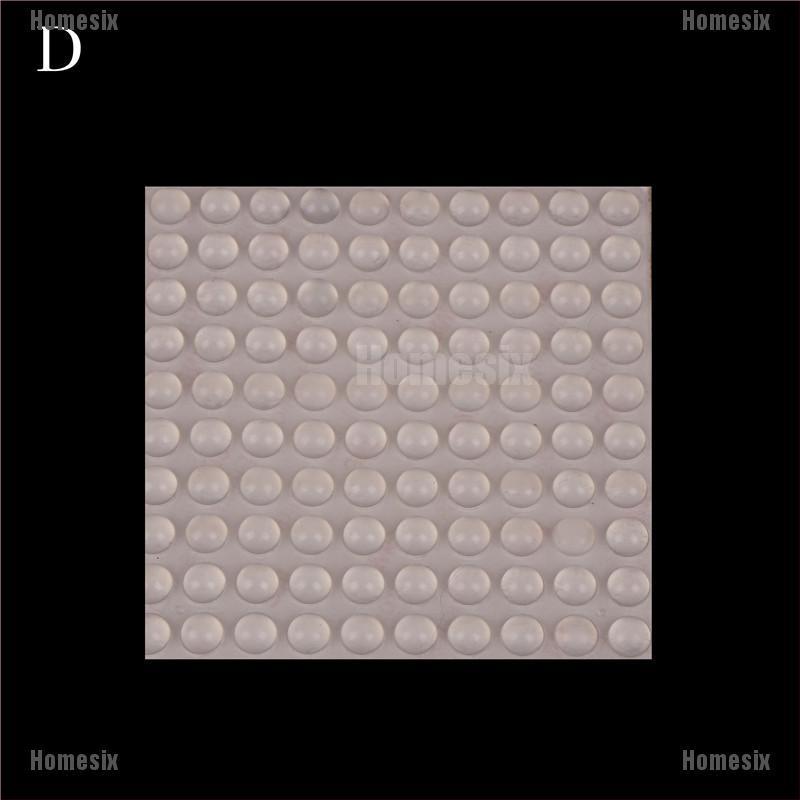 Bộ 100 Miếng Silicone Trong Suốt Chống Va Chạm