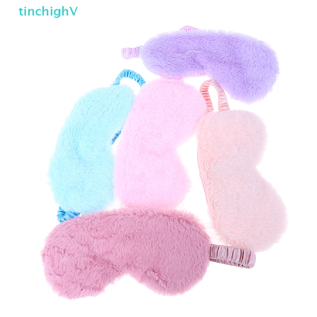 Mặt Nạ Che Mắt Ngủ Bằng Vải Bông Mềm Mại Họa Tiết Hoạt Hình Dễ Thương Dùng Khi Đi Du Lịch