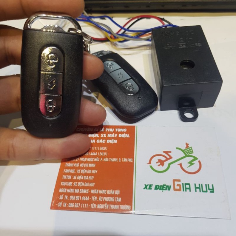 BỘ BÁO ĐỘNG CHỐNG TRỘM  XE ĐẠP ĐIỆN HUY XE ĐẠP ĐIỆN