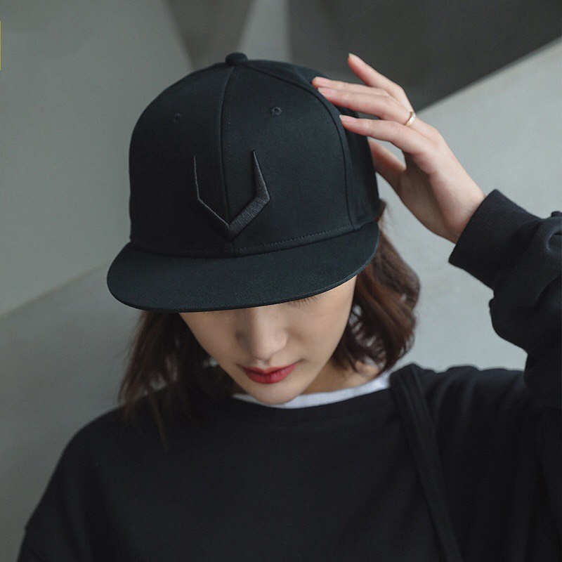 Mũ hiphop Nón Snapback thời trang đường phố thêu họa tiết thời trang Hàn Quốc Cao Cấp VAL