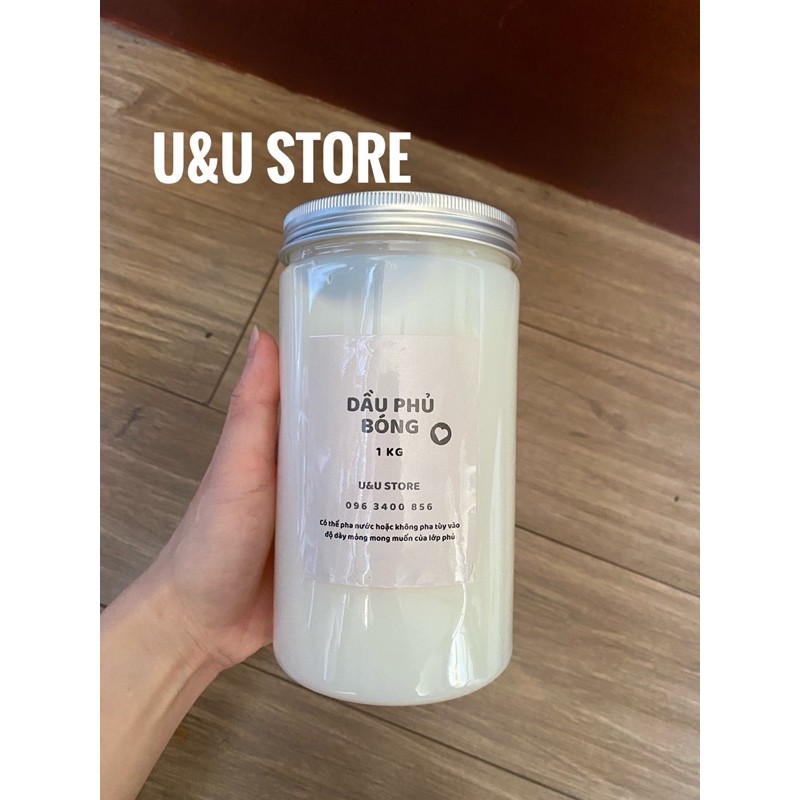 Keo Bóng Phủ Bảo Vệ Sản Phẩm Dát Vàng Gốc Nước