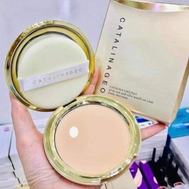 Phấn Phủ GEO VÀNG Siêu Mịn LAMY CATALINA GOLDEN PACT