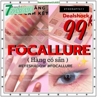 [SẴN]..::✨FOCALLURE - Bảng phấn mắt SUNRISE 16 màu dupe HUDA NEW NUDE hũ to Chanchan Make Up✨::..
