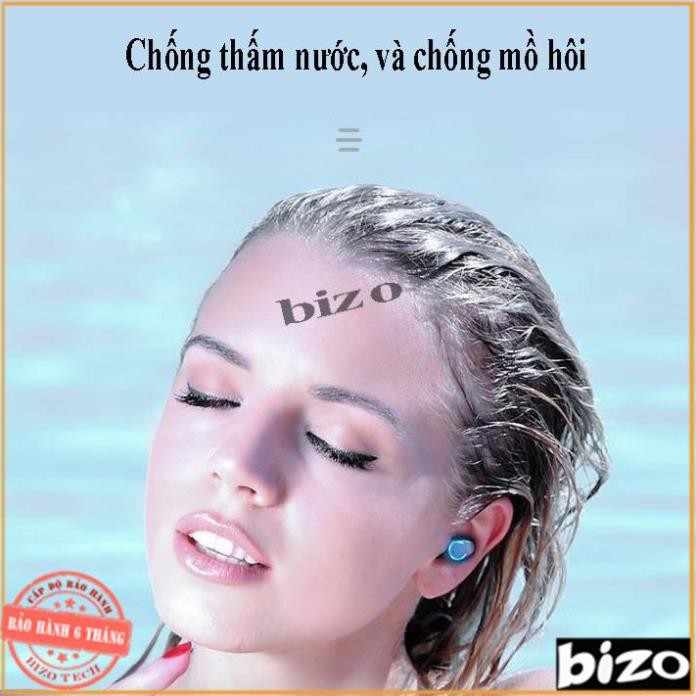 [CAO CẤP - CHÍNH HÃNG] Tai nghe bluetooh, tai nghe không dây AMOI F9 sử dụng thay Giá đỡ điện thoại + Pin sạc dự phòng