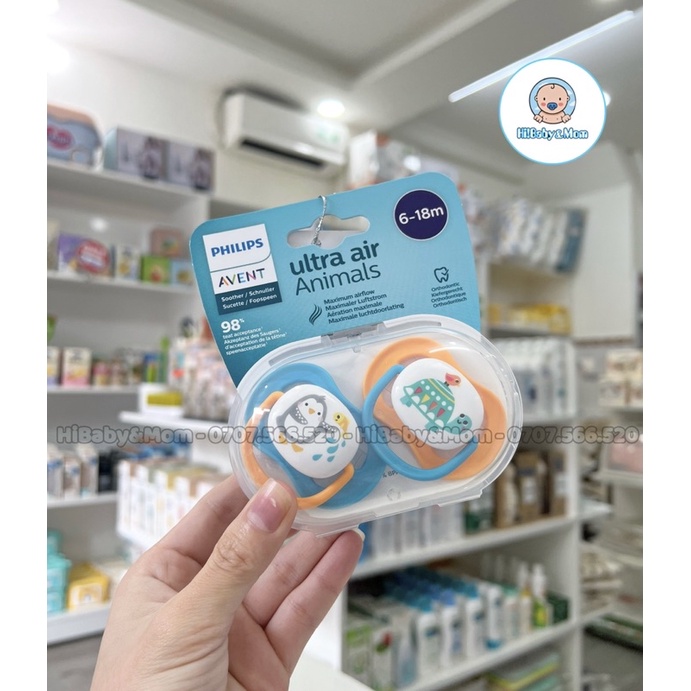 TY NGẬM AVENT ULTRA AIR (VỈ ĐÔI)