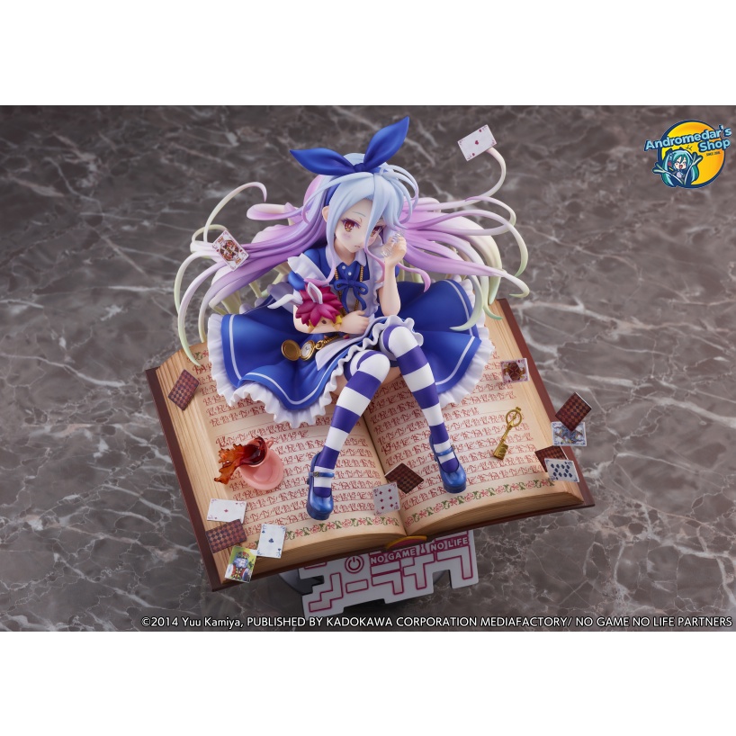 [Đặt trước] [eStream] Mô hình nhân vật No Game No Life Shiro - Alice in Wonderland Ver - 1/7 Complete Figure