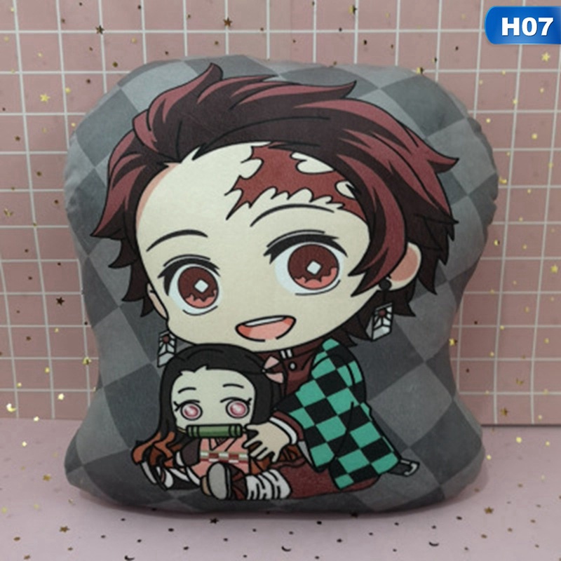 Đồ chơi nhồi bông Hình Anime Demon Slayer 10 * 10cm