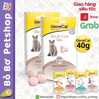 GimCat Skin & Coat tabs - Snack hỗ trợ cho mèo