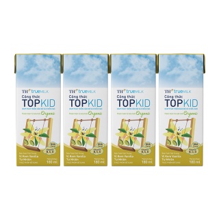 SỮA TOPKID OGANIC TH VỈ 4 HỘP X 180ML