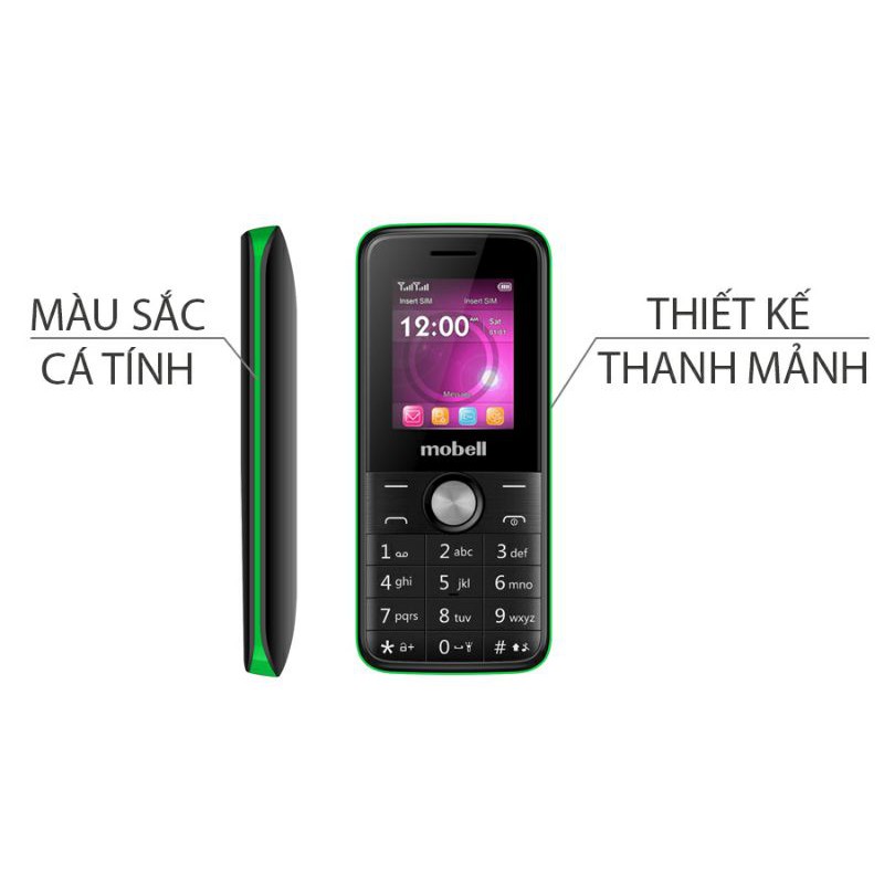 Điện Thoại Mobell M228 - 2Sim