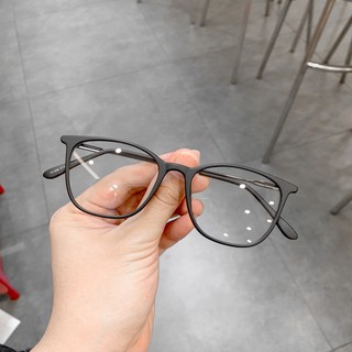 Gọng kính vuông to màu đen nhám 1889