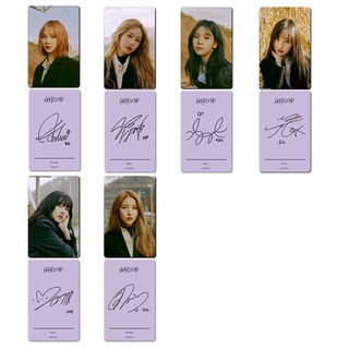 [Mua 2 giảm 30k, mua 3 tặng 1] Set card chữ kí Gfriend