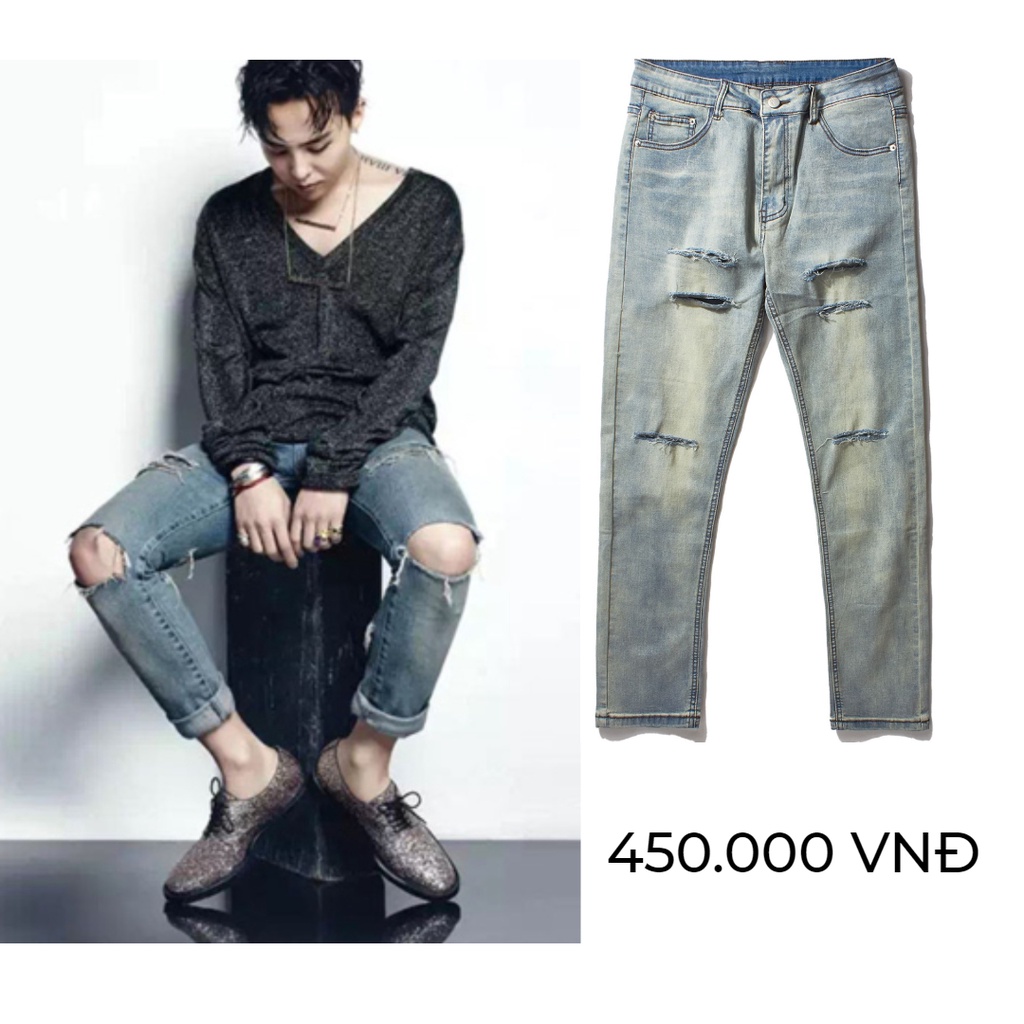 Quần Jeans G-Dragon