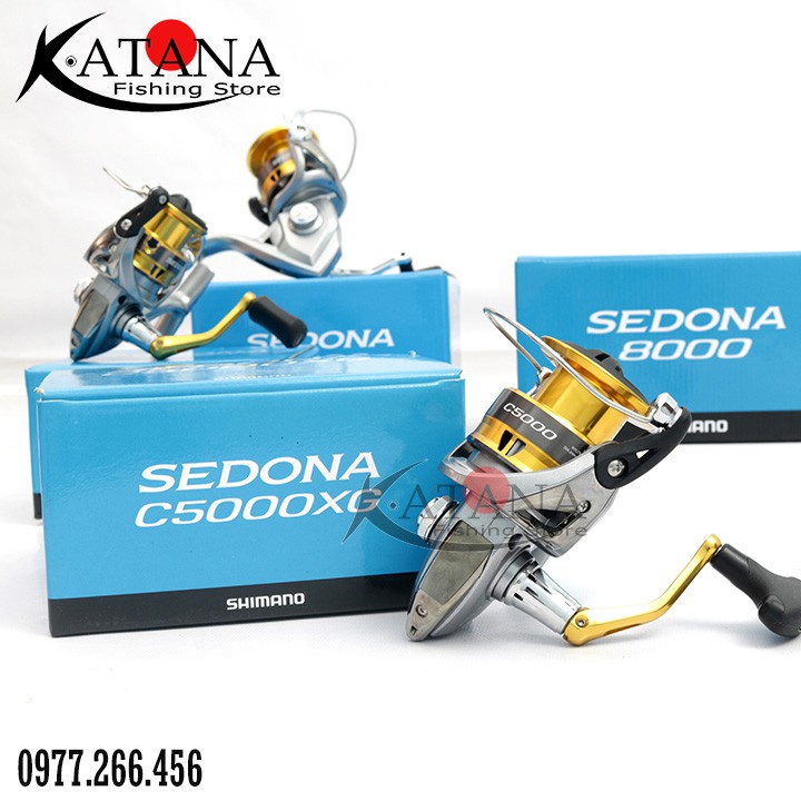 Máy Câu Shimano Sedona 2500 3000 4000 5000 6000 8000