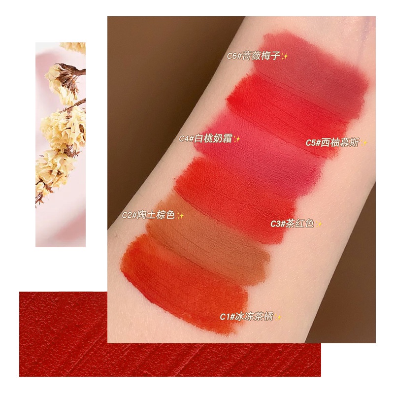 [Hàng mới về] Son lì Wodwod chất son mềm mịn như nhung màu trắng đào | BigBuy360 - bigbuy360.vn