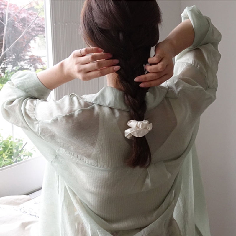 Set 6 Dây Buộc Tóc Co Giãn Thời Trang Cho Nữ