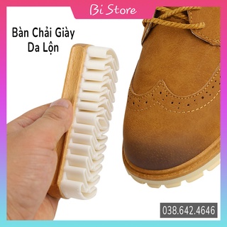 Bàn chải giày da lộn - Bàn chải cao su non cao cấp TPR chuyên vệ sinh giày / áo / đồ nội thất da lộn