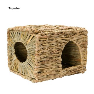 Tổ rơm đan cho thỏ chuột hamster