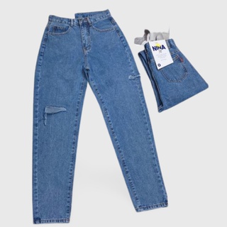 Quần jeans baggy rách hông và đùi MS650 SML