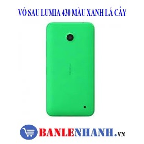 VỎ SAU LUMIA 430 MÀU XANH LÁ CÂY