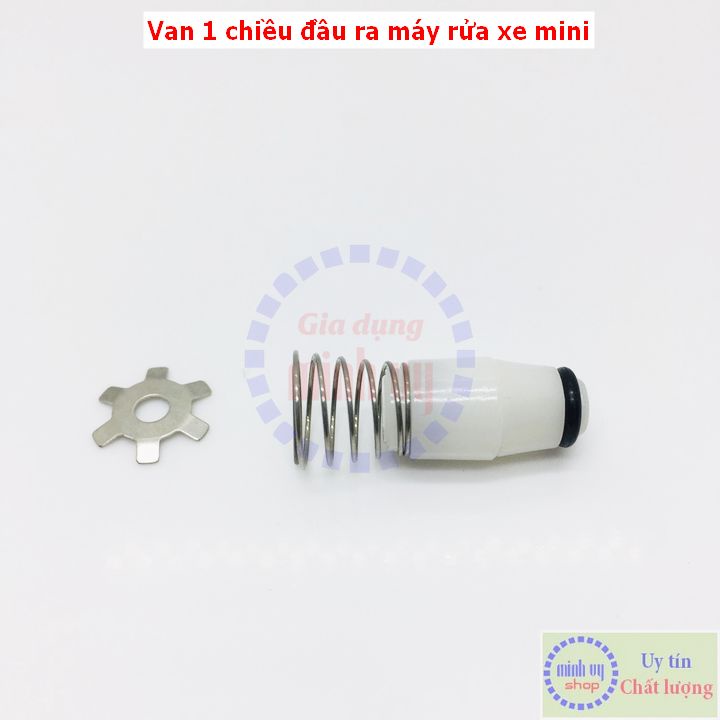 Van 1 chiều đầu ra máy rửa xe mini - phụ kiện máy rửa xe Minh Vy