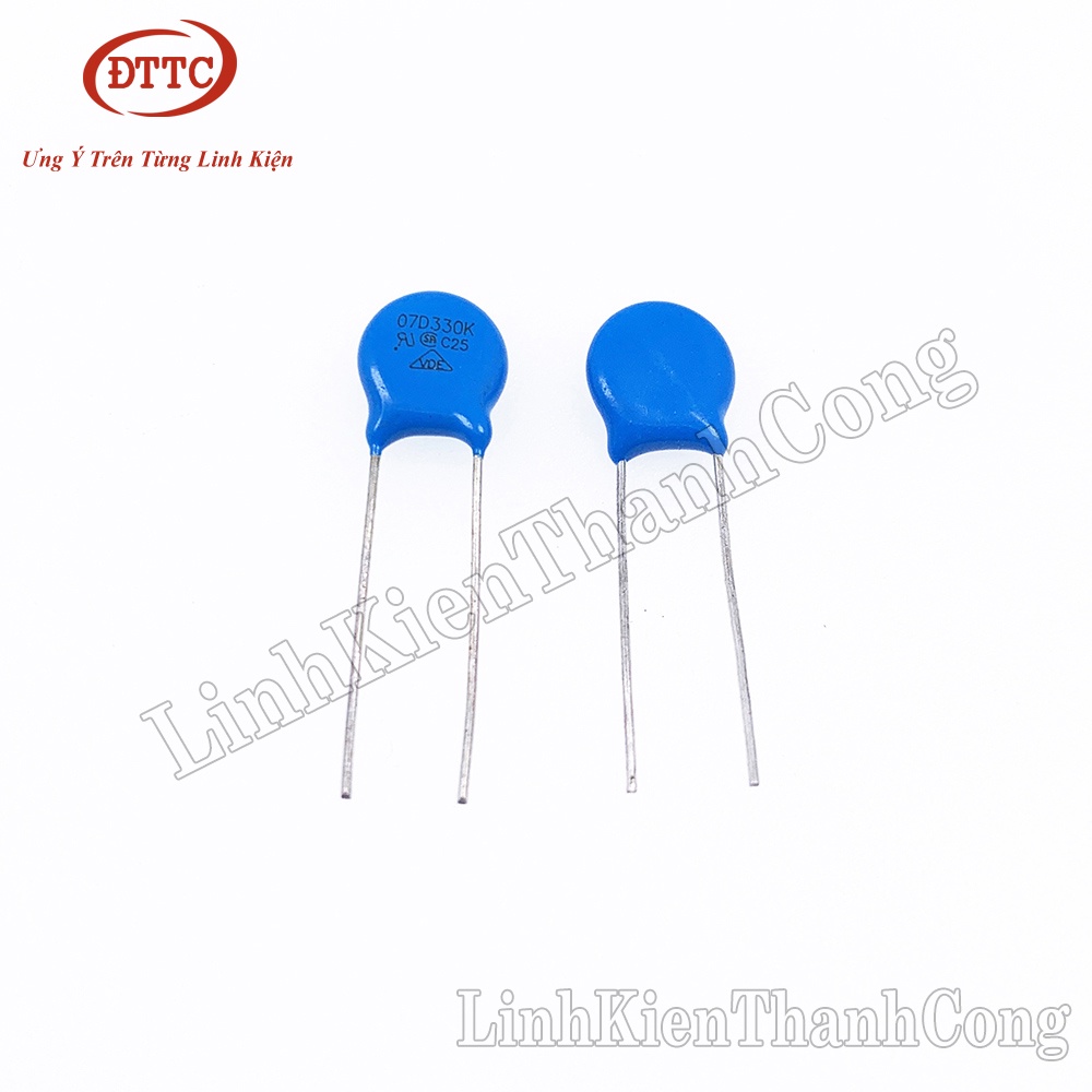 Tụ Chống Sét Varistor 7D330K 33V 7mm