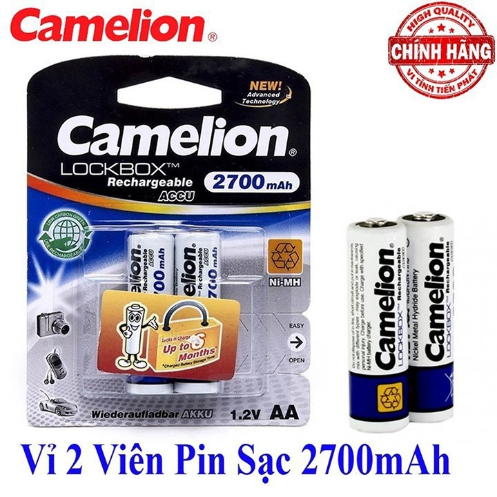 PIN CAMELION SẠC ĐƯỢC