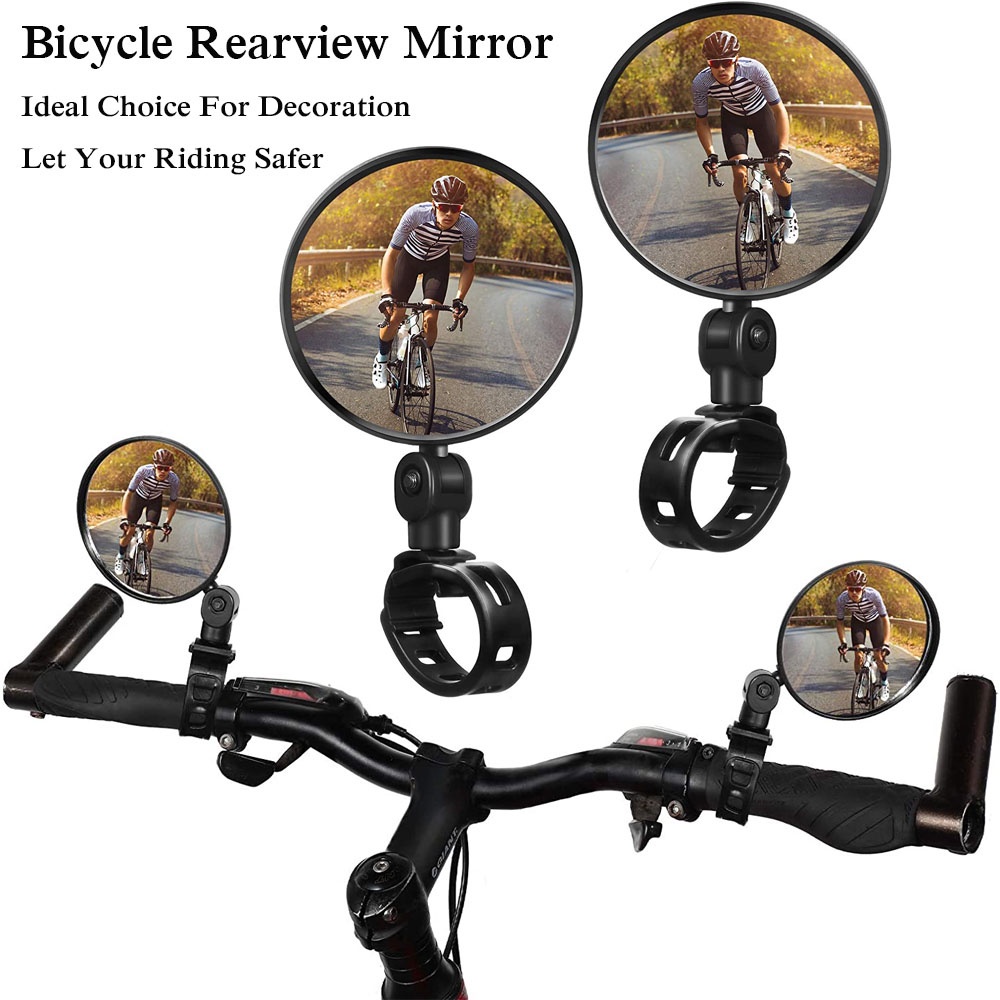 MUVAKO 1 Gương Chiếu Hậu Gắn Tay Lái Xe Đạp Có Thể Điều Chỉnh Tiện Dụng