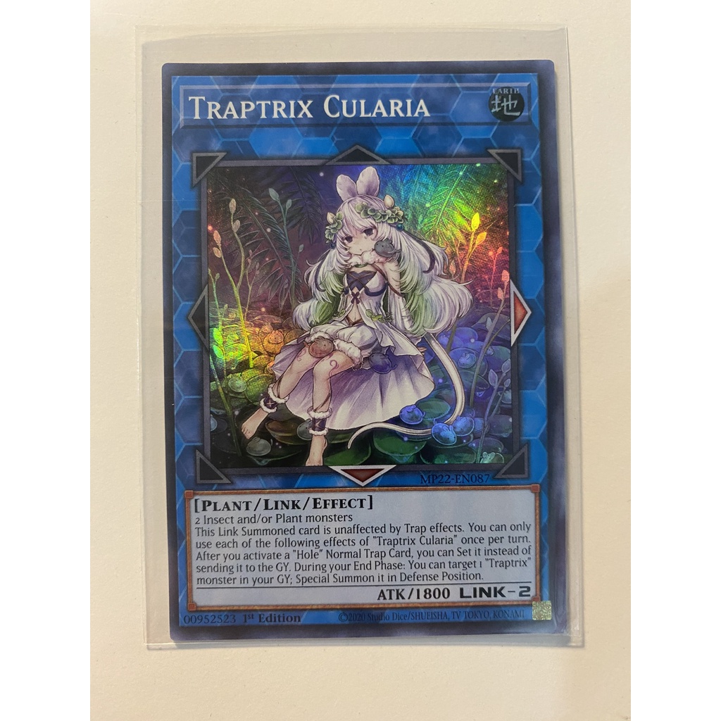 Thẻ bài yugioh Traptrix Cularia - MP22-EN087 - Super Rare 1st Edition