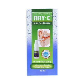 Dung dịch ray c 10ml - phun sương vệ sinh tai