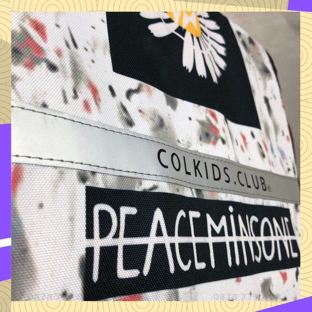 Balo Đi Học Thời Trang Colkids Club Ss3 In Họa Tiết Hoa Cúc