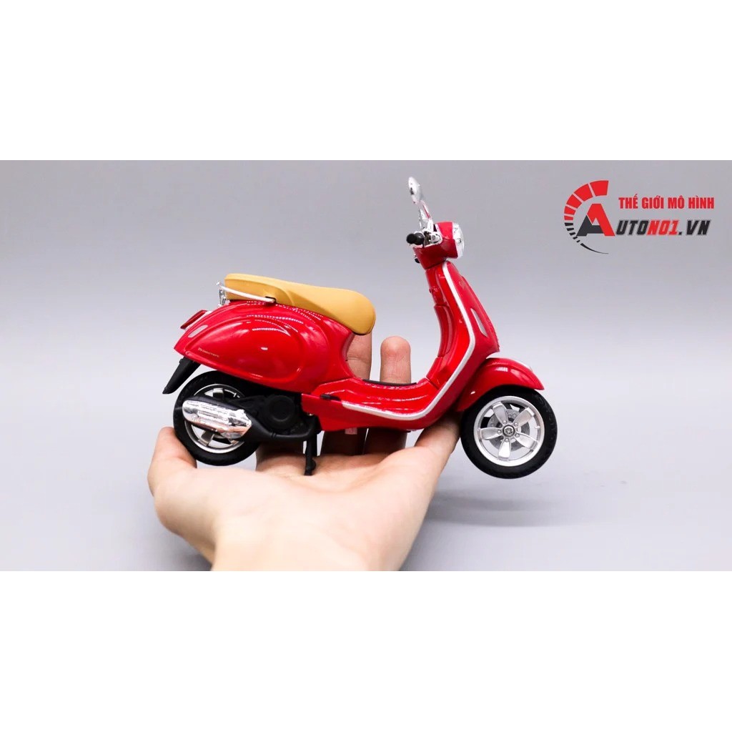 MÔ HÌNH XE VESPA PRIMAVERA 150 1:12 MAISTO