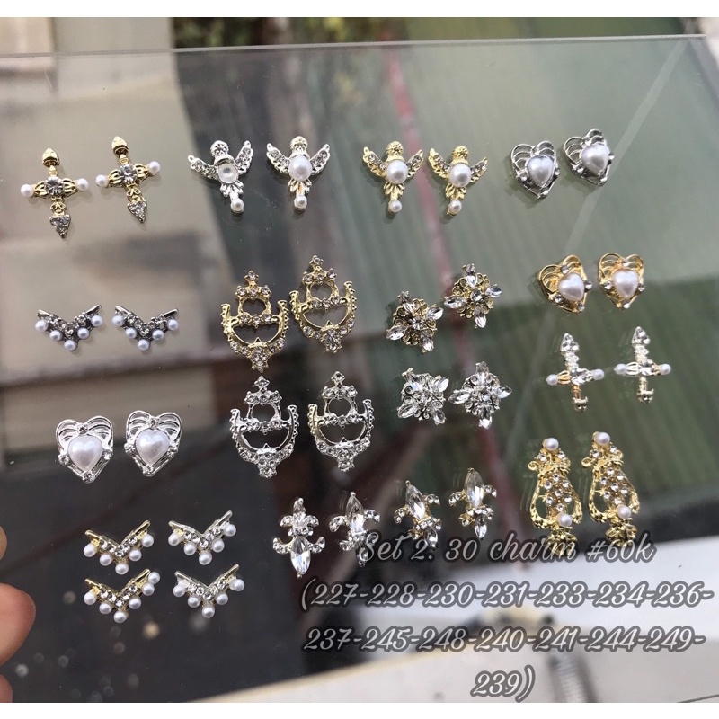 set 30 charm (set 2-mã như ảnh)