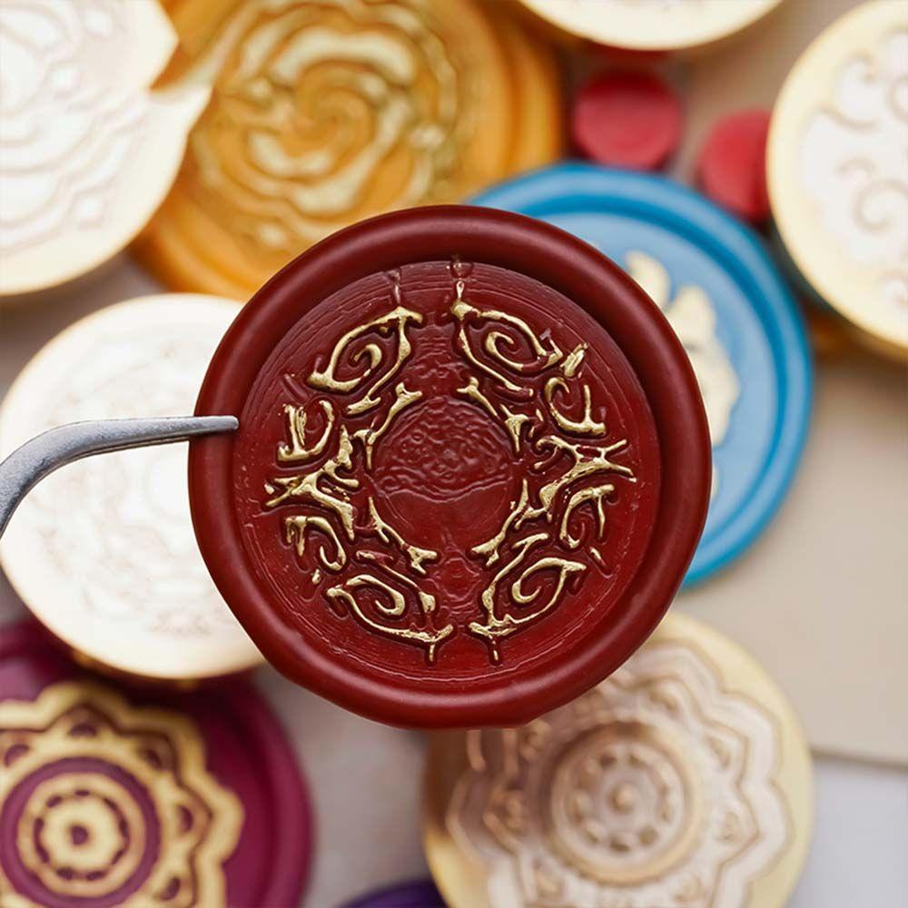 Con Dấu Sáp Niêm Phong Thiệp Mời Đám Cưới Thiết Kế Tinh Tế